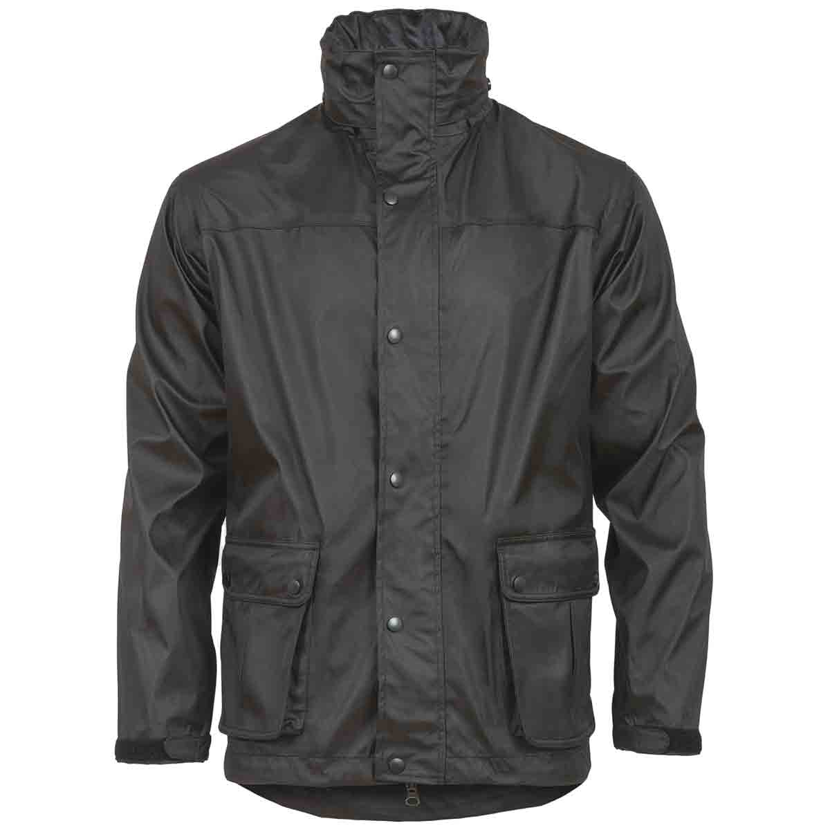 Highlander Tempest Waterproof Jacket Black - Image 3