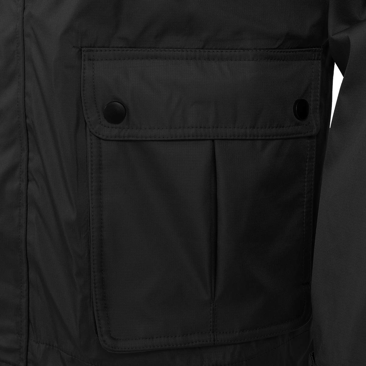 Highlander Tempest Waterproof Jacket Black - Image 8