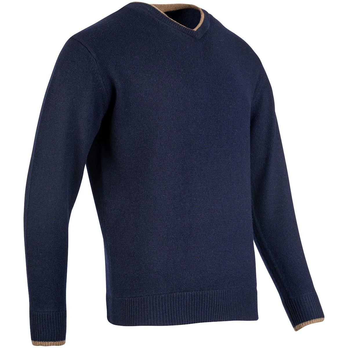 Jack Pyke Ashcombe V-Neck Pullover Navy Blue - Image 4