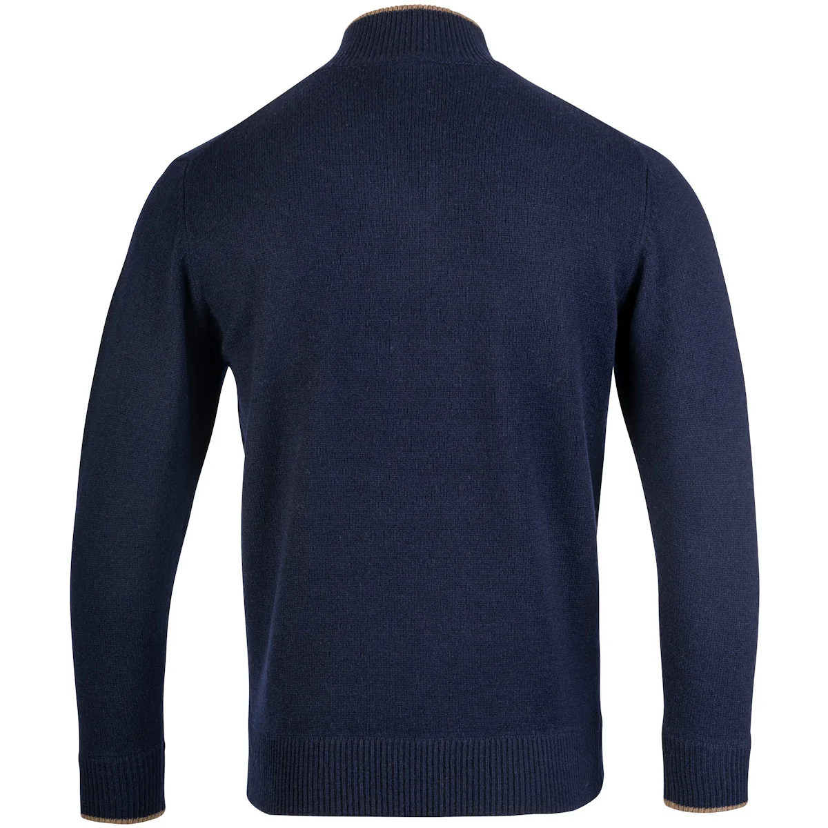 Jack Pyke Ashcombe Zipknit Pullover Navy Blue - Image 3