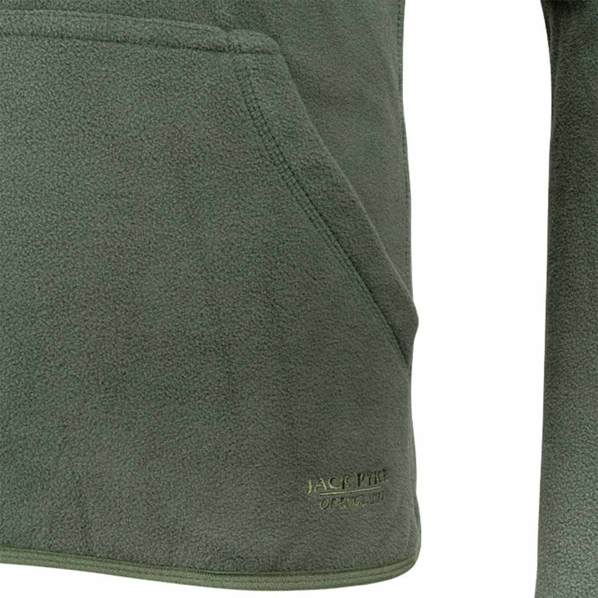 Jack Pyke Fieldman Fleece Hoodie Green - Image 6