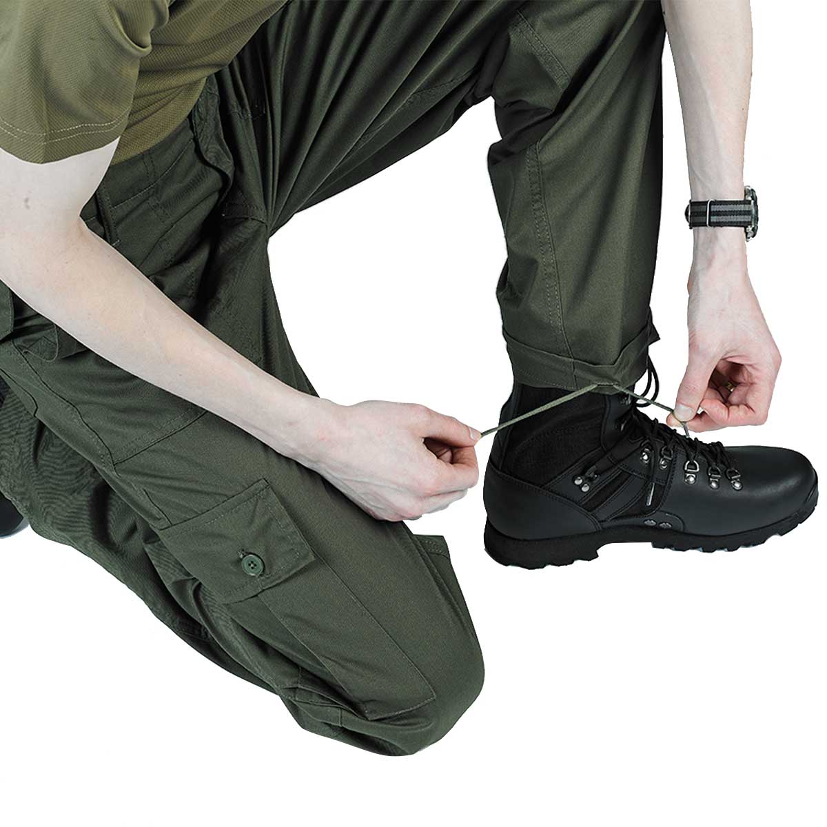 Kombat Olive Green Combat Trousers - Image 7