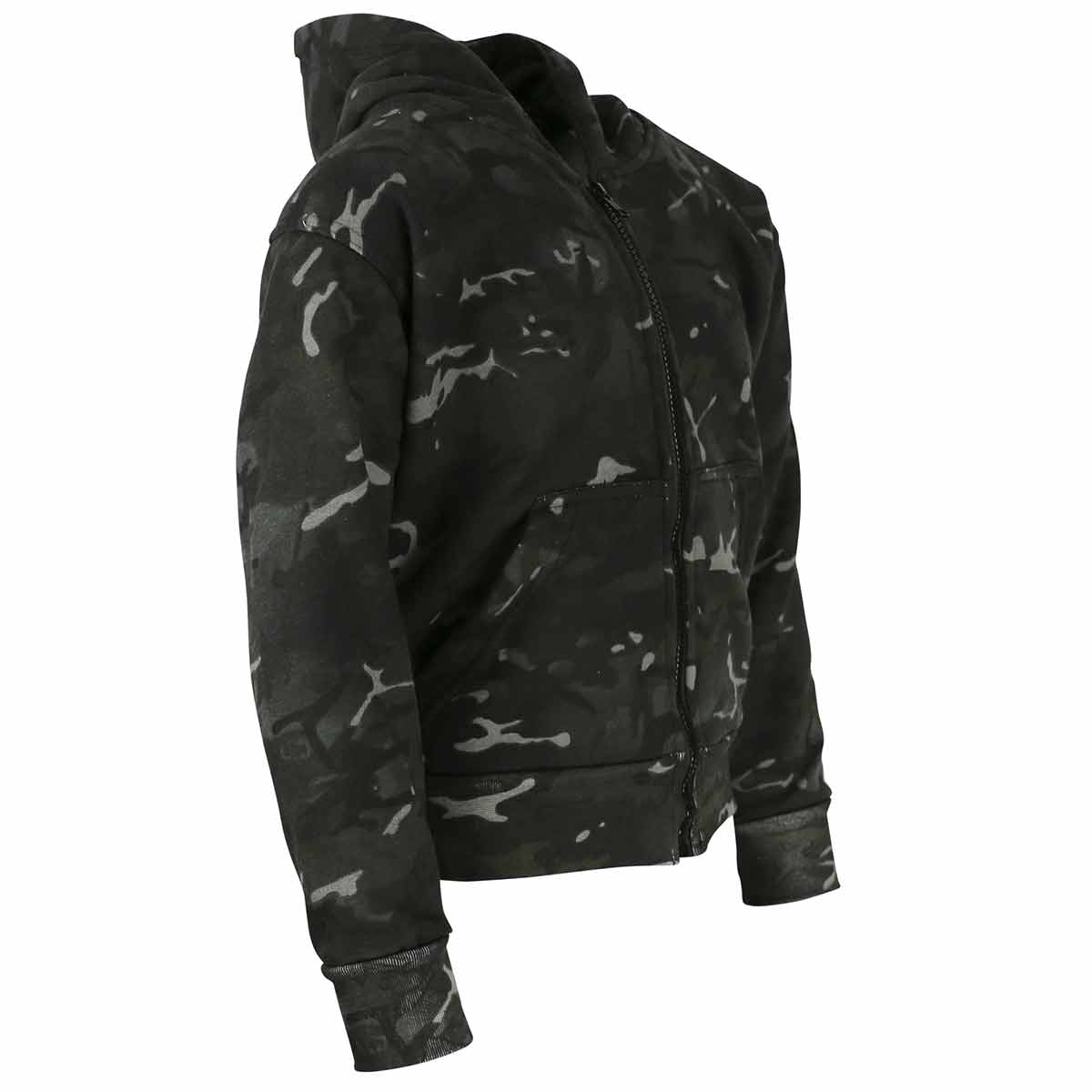 Kombat Kids Hoodie BTP Black Camo - Image 3