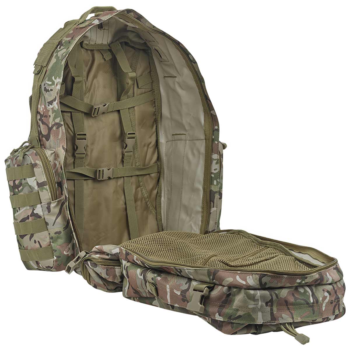 Kombat Viking MOLLE Patrol Pack 60L BTP Camo - Image 4