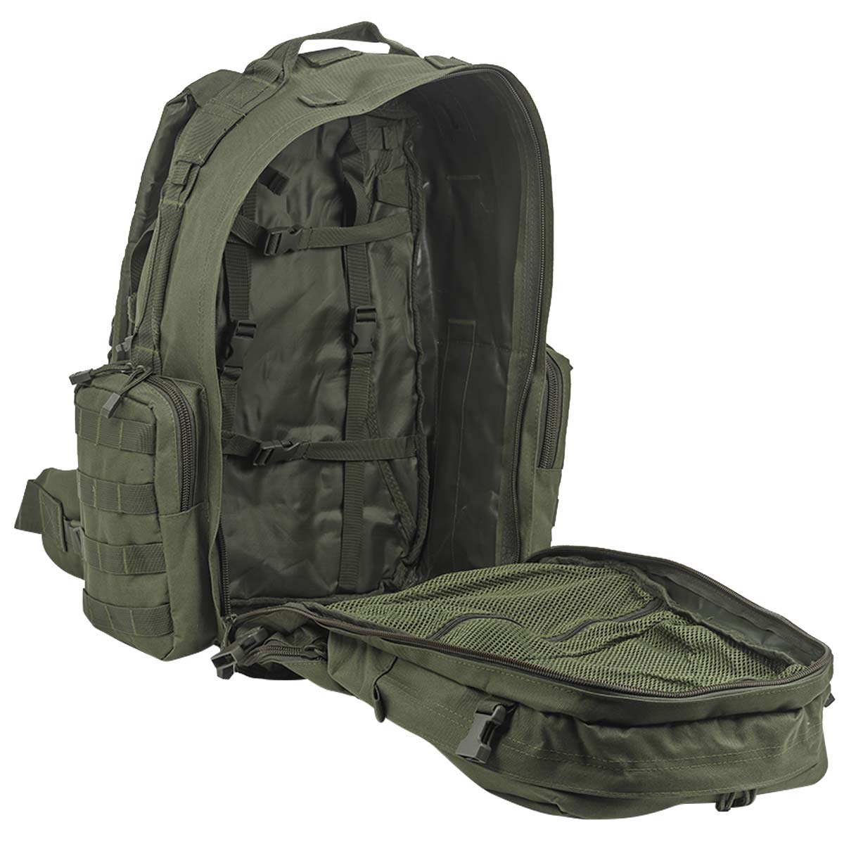 Kombat Viking MOLLE Patrol Pack 60L Olive Green - Image 4