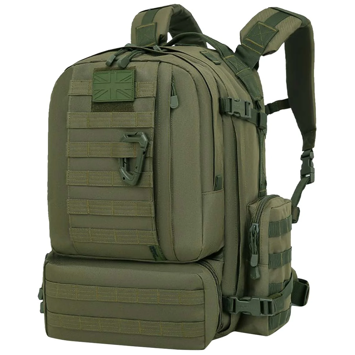 Kombat Viking MOLLE Patrol Pack 60L Olive Green - Image 5