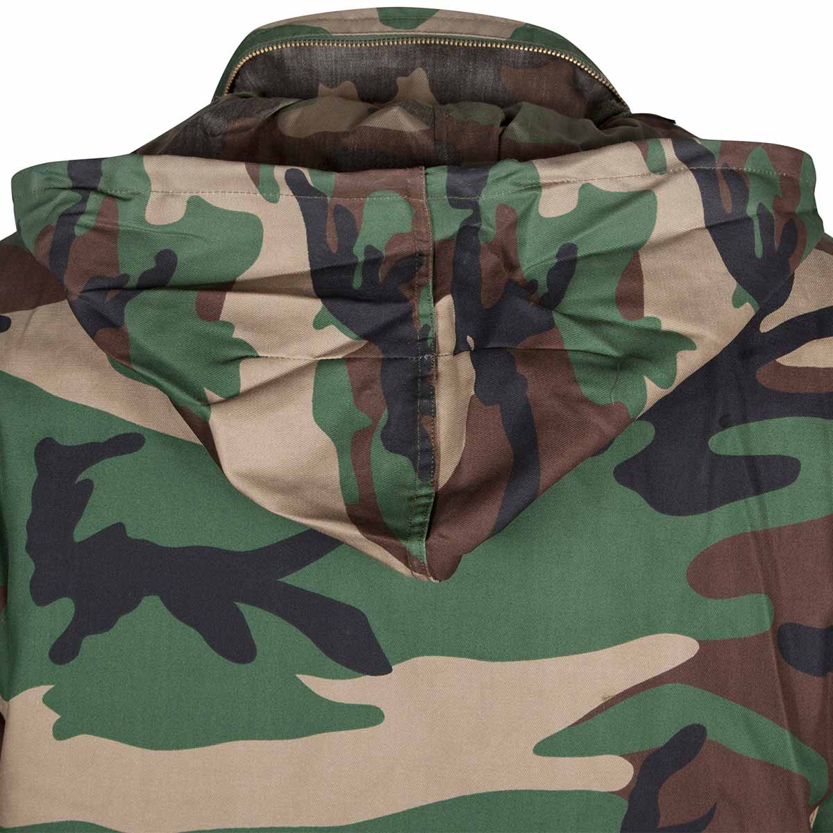 M65 Field Jacket with Detachable Liner Woodland Camo - Image 5