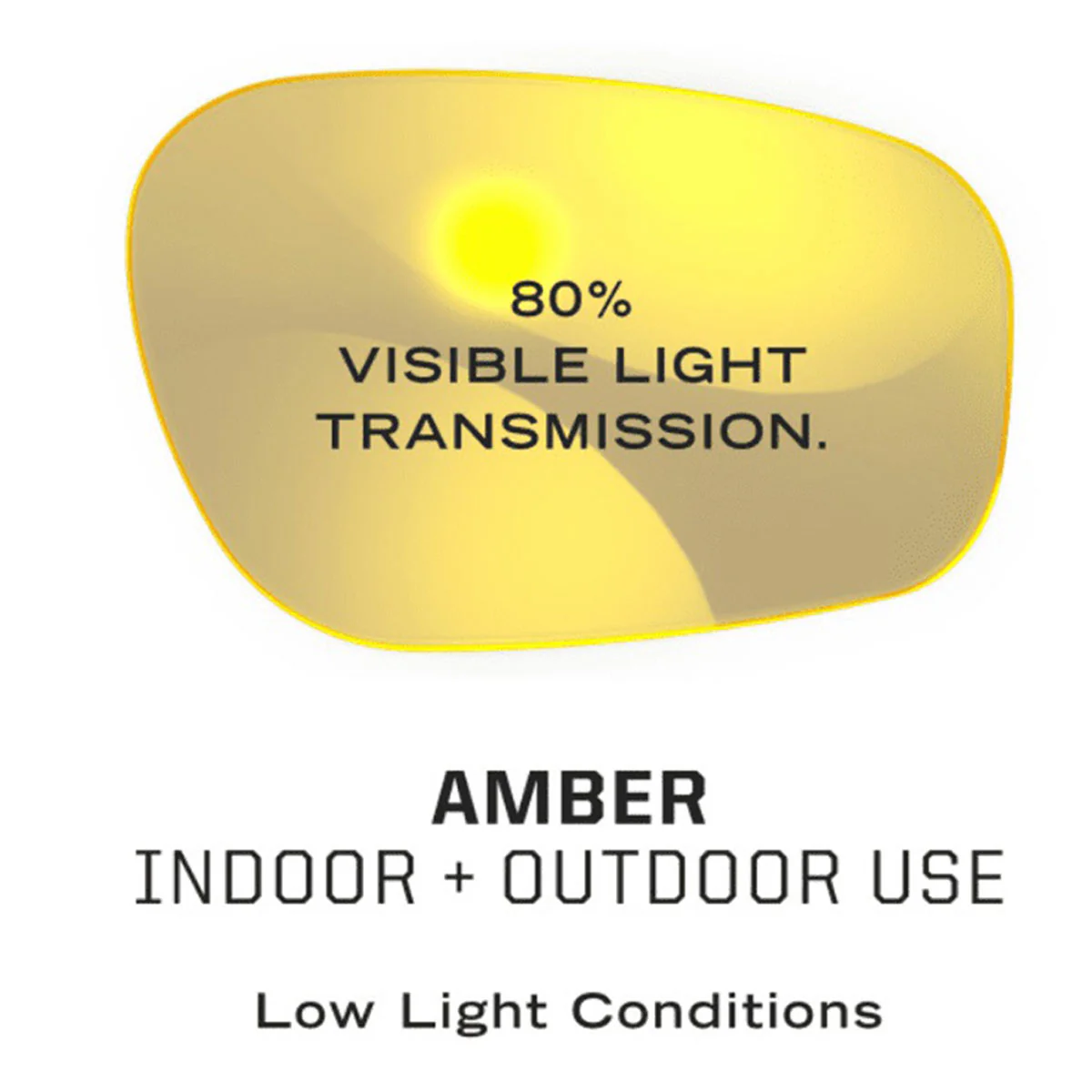 Mechanix Wear Type-N Ballistic Safety Glasses - Amber Lens - Image 2