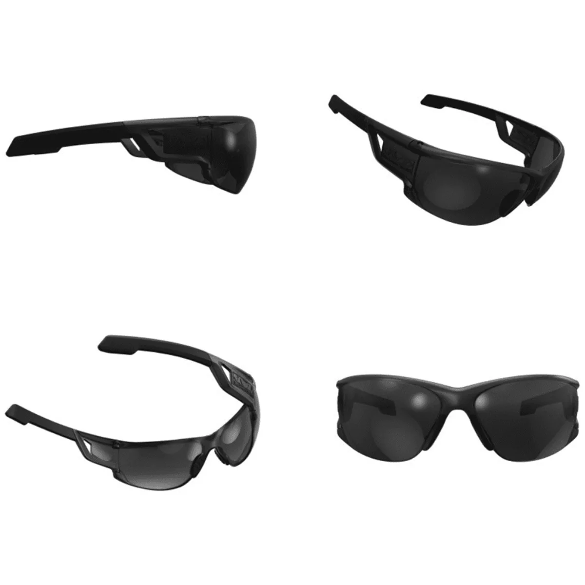 Mechanix Wear Type-N Ballistic Safety Glasses - Smoke Lens - Image 5