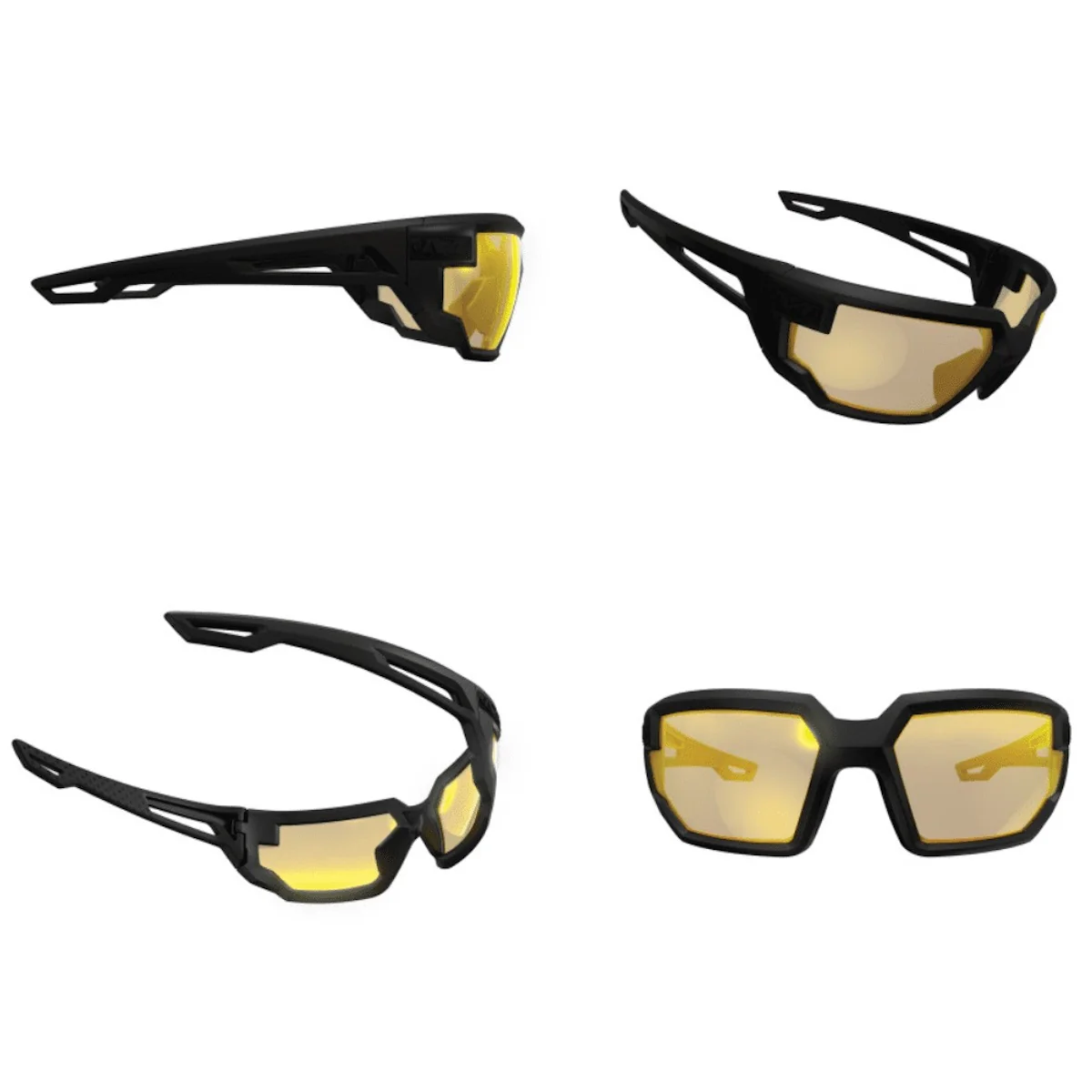 Mechanix Wear Type-X Ballistic Safety Glasses - Amber Lens - Image 4