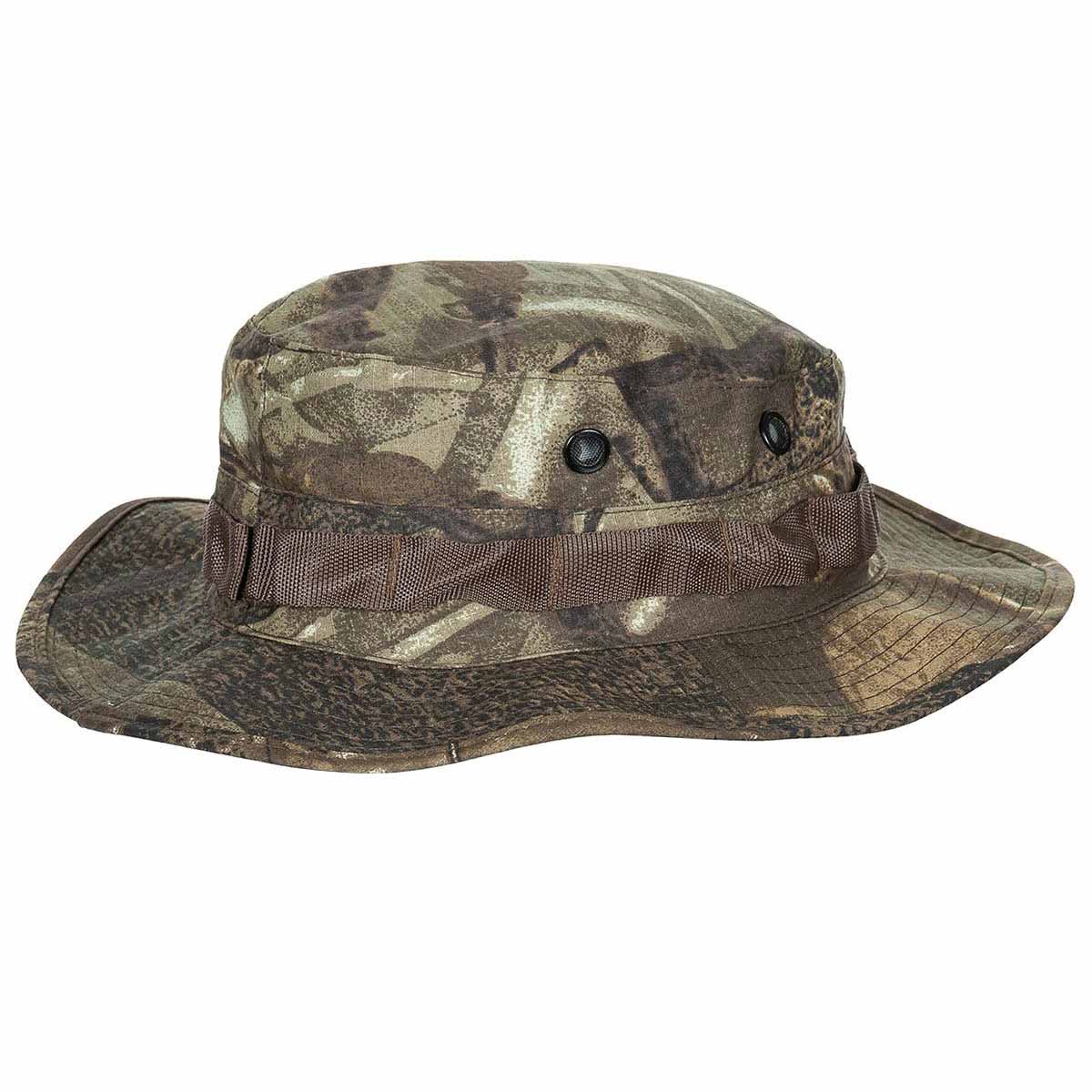 GI Ripstop Boonie Bush Hat Hunter Brown - Image 2