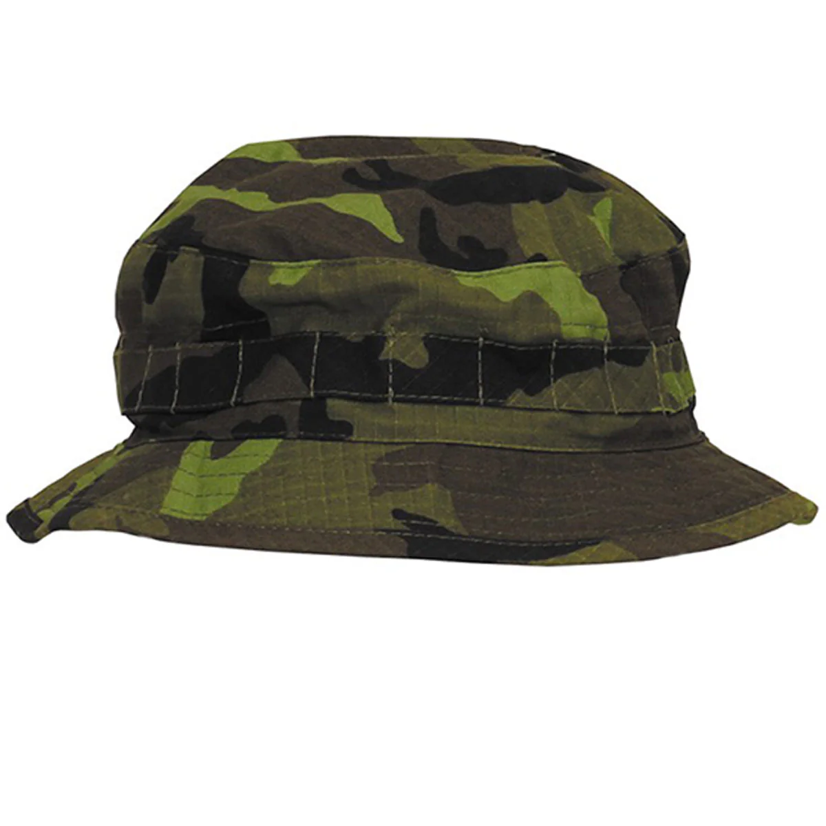 Boonie Bush Hat Short Brim Czech M95 Woodland - Image 2