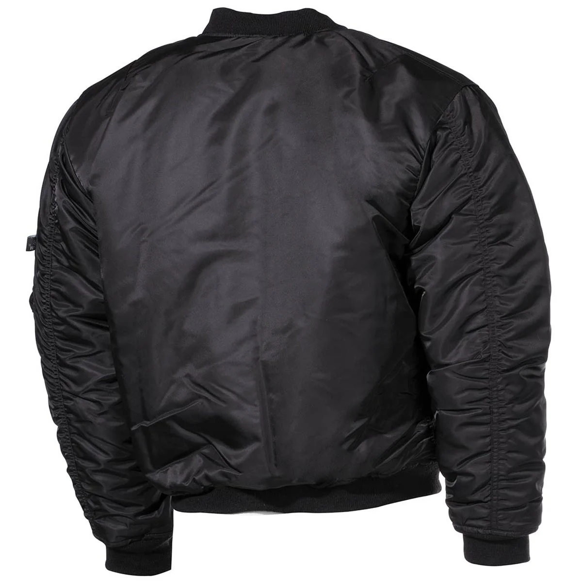 MFH US MA1 Bomber Flight Jacket Black - Image 3