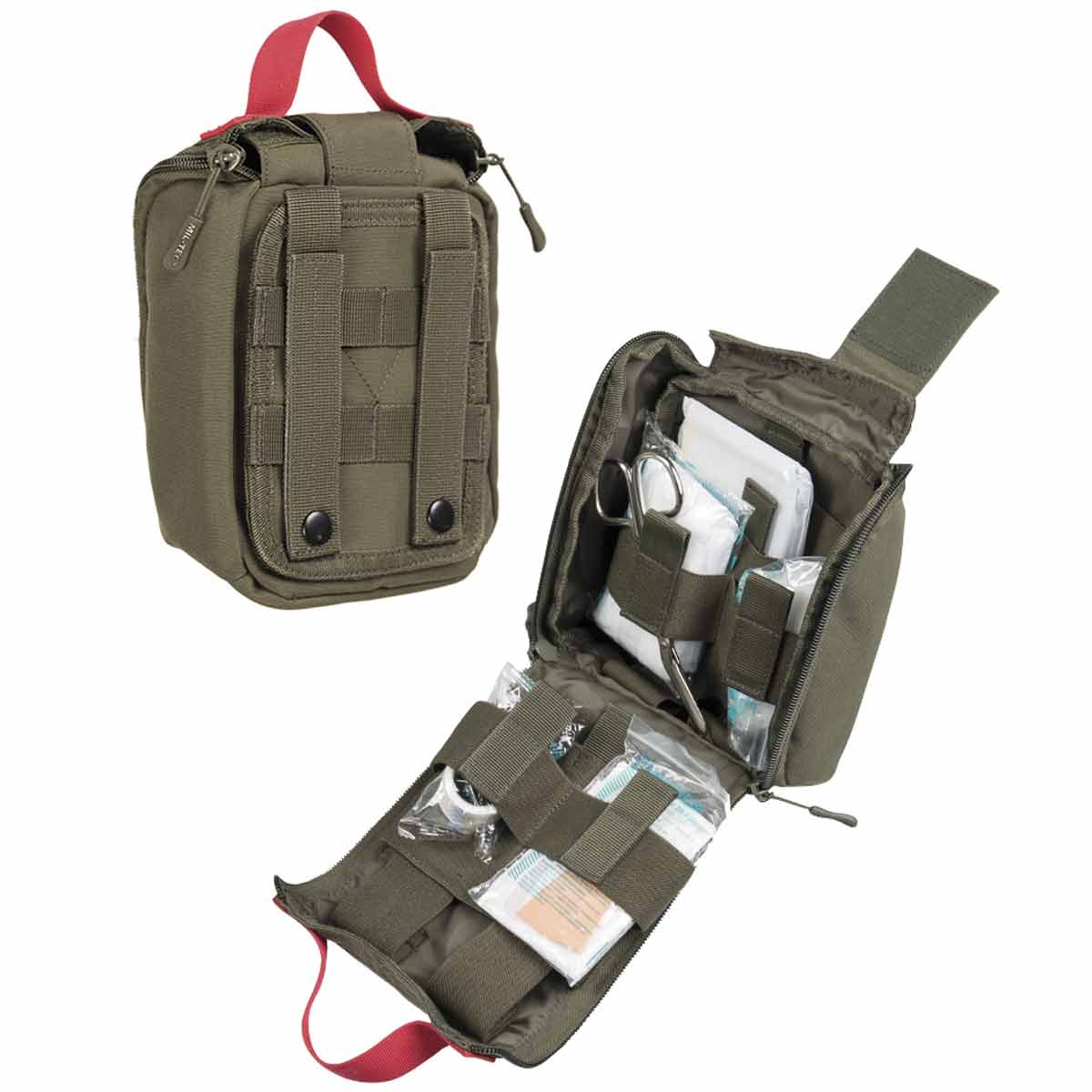 Mil-Tec IFAK Individual First Aid Kit Olive - Image 2