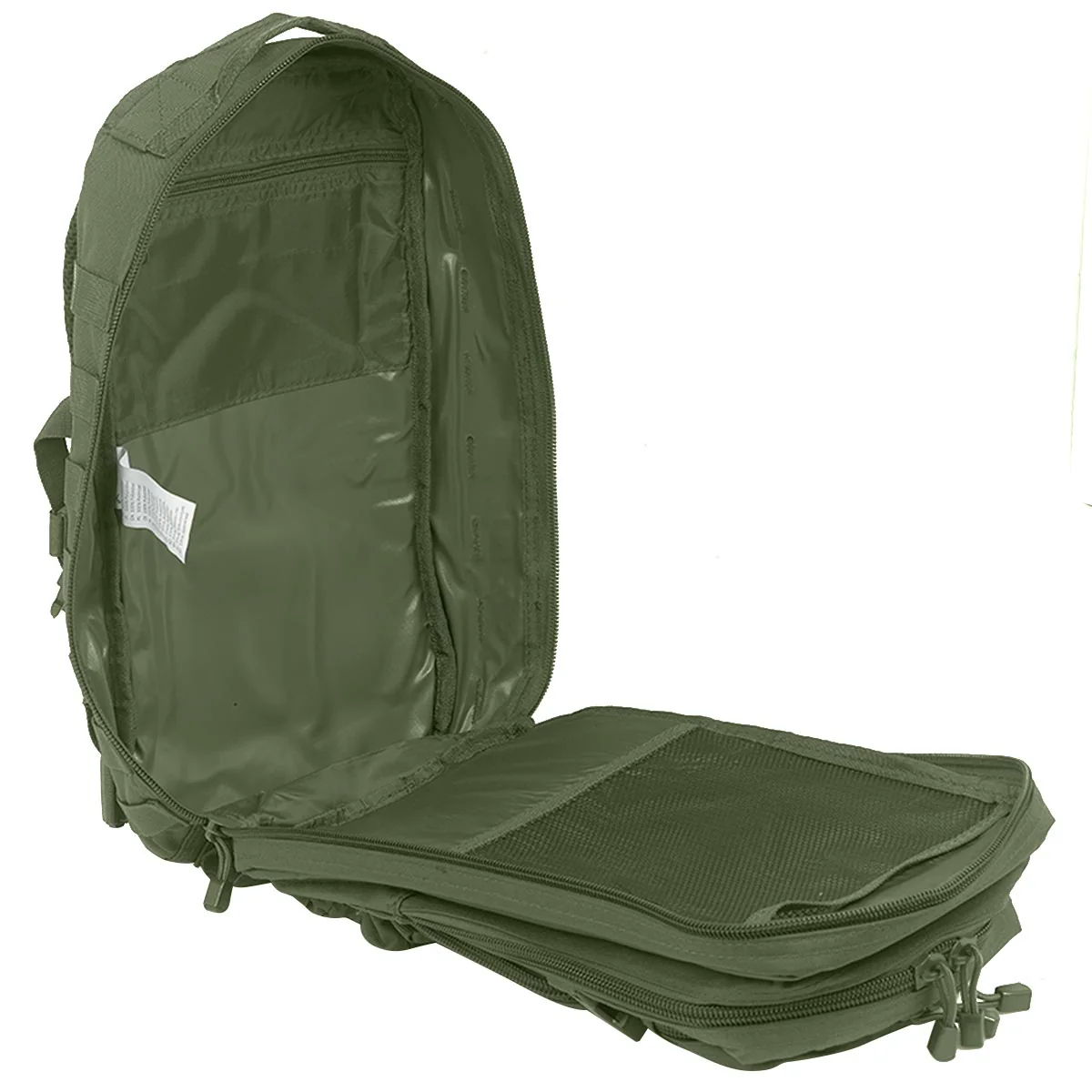 Mil-Tec MOLLE Assault Pack 20L Olive - Image 7