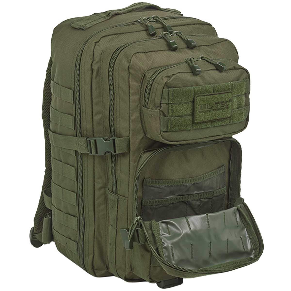 Mil-Tec MOLLE Assault Pack 36L Olive - Image 6
