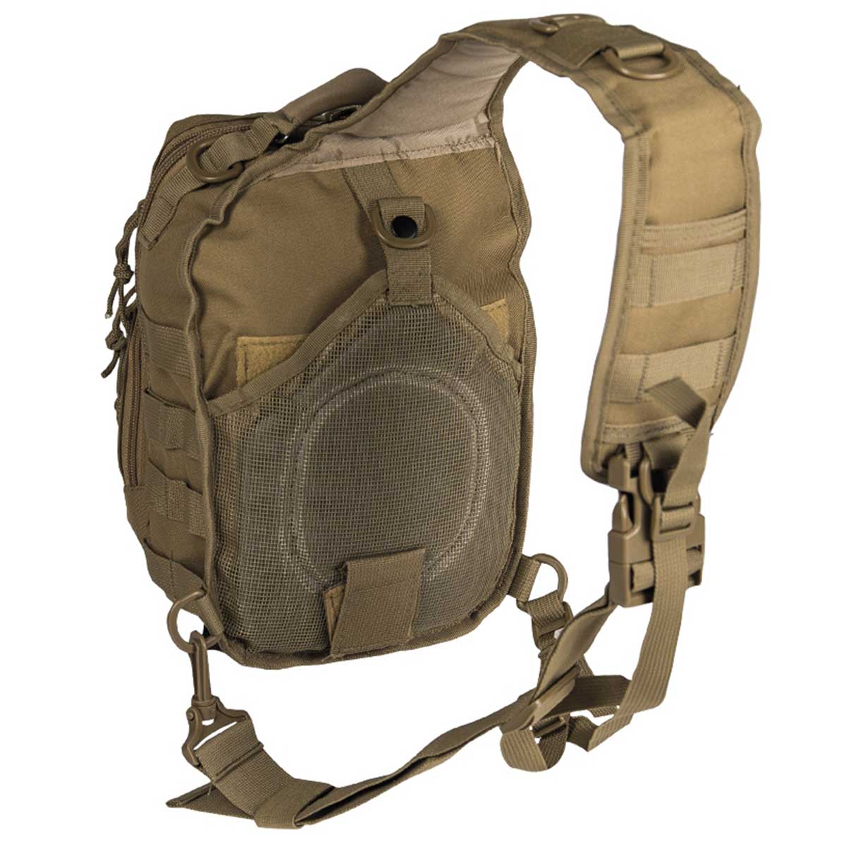 Mil-Tec One Strap Assault Pack Small 10L Coyote - Image 2
