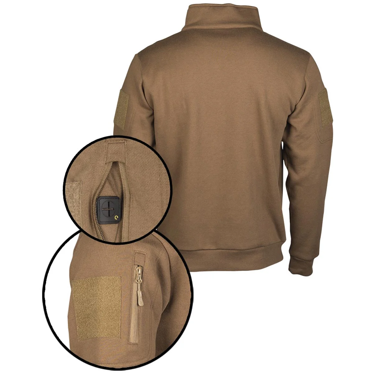 Mil-Tec Tactical Sweatshirt Dark Coyote - Image 2