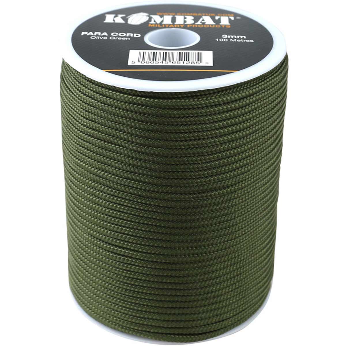 Kombat Paracord - 100 metres x 3mm - Image 4