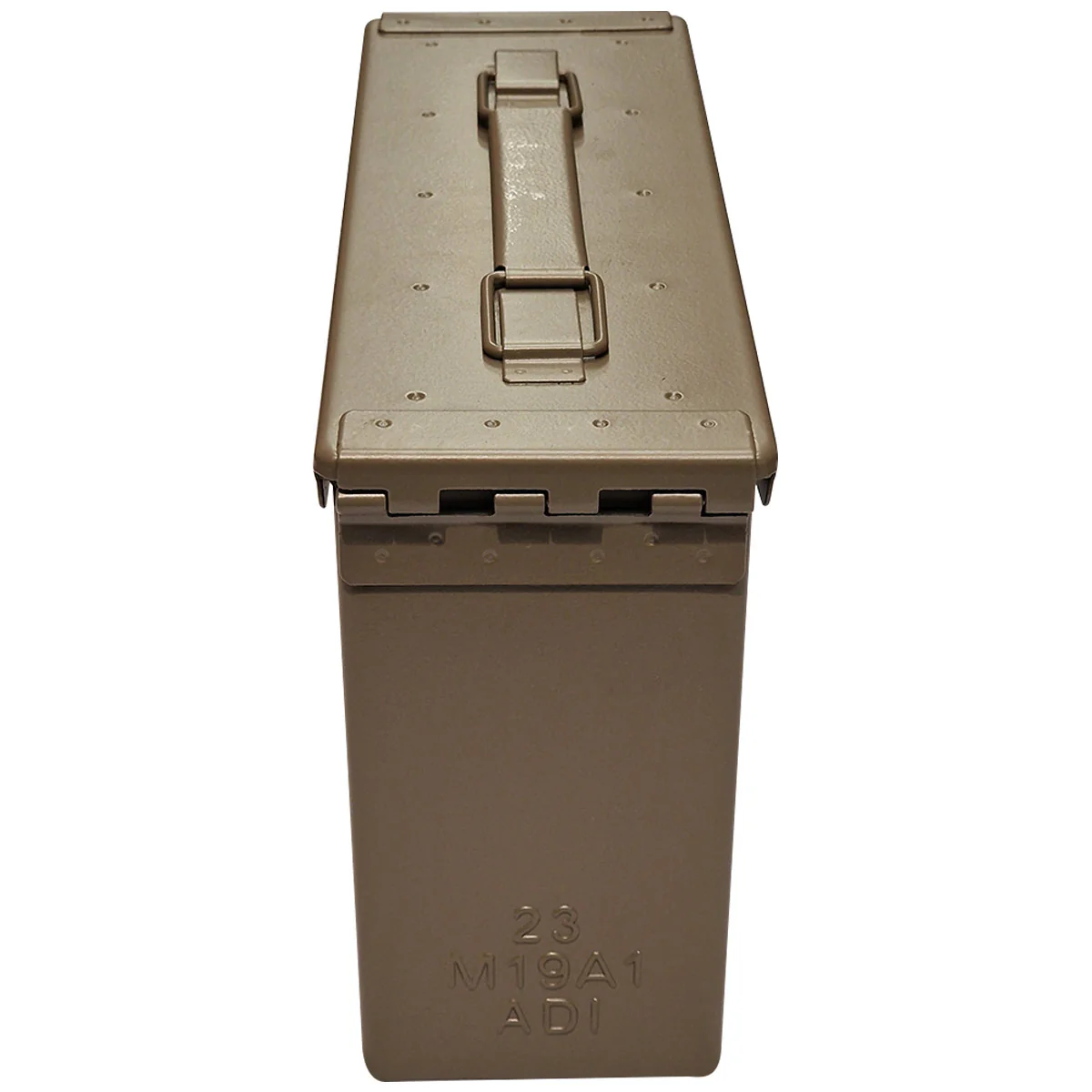 NATO M19A1 30 Cal Steel Ammo Box Desert Tan - New - Image 4