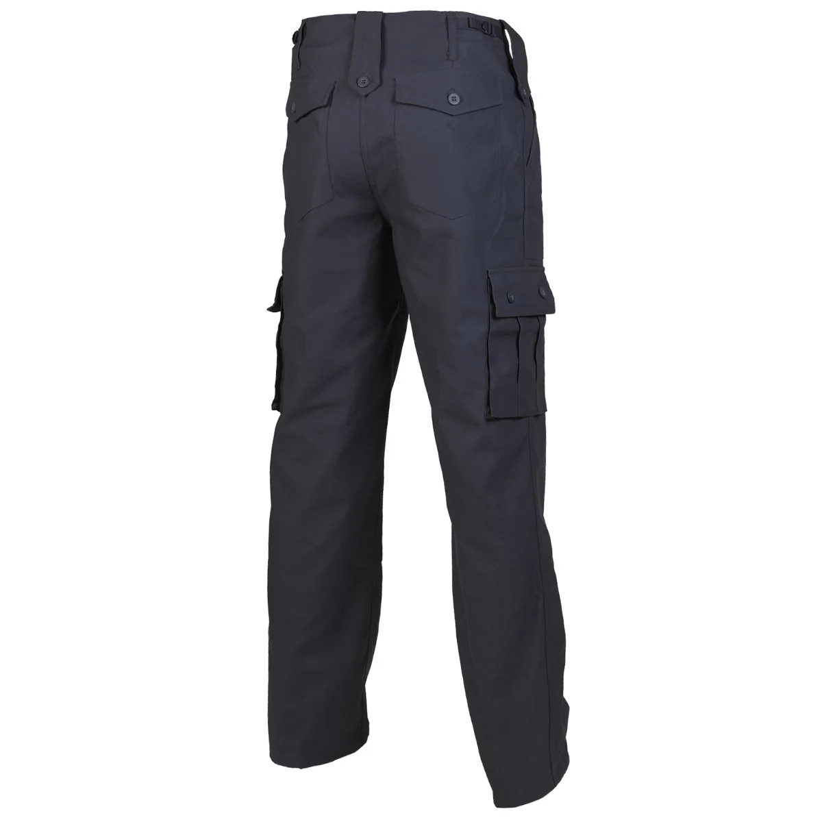 Men's Navy Blue Combat Trousers - Image 2