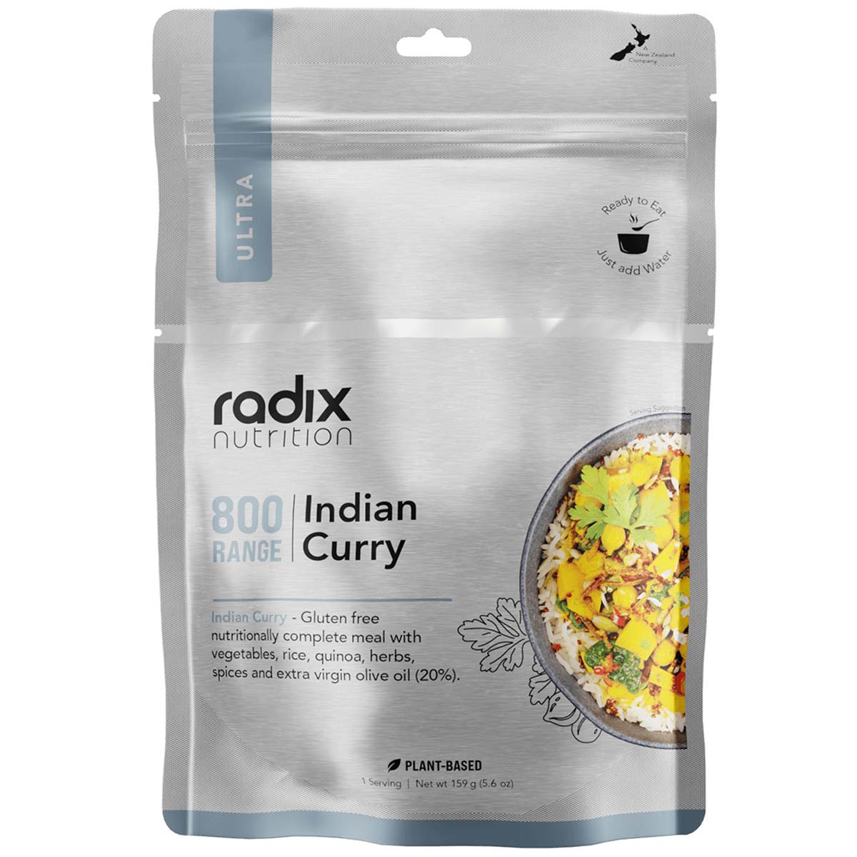 Radix Nutrition Freeze-Dried Meal Indian Curry 600kcal / 800kcal - Image 3