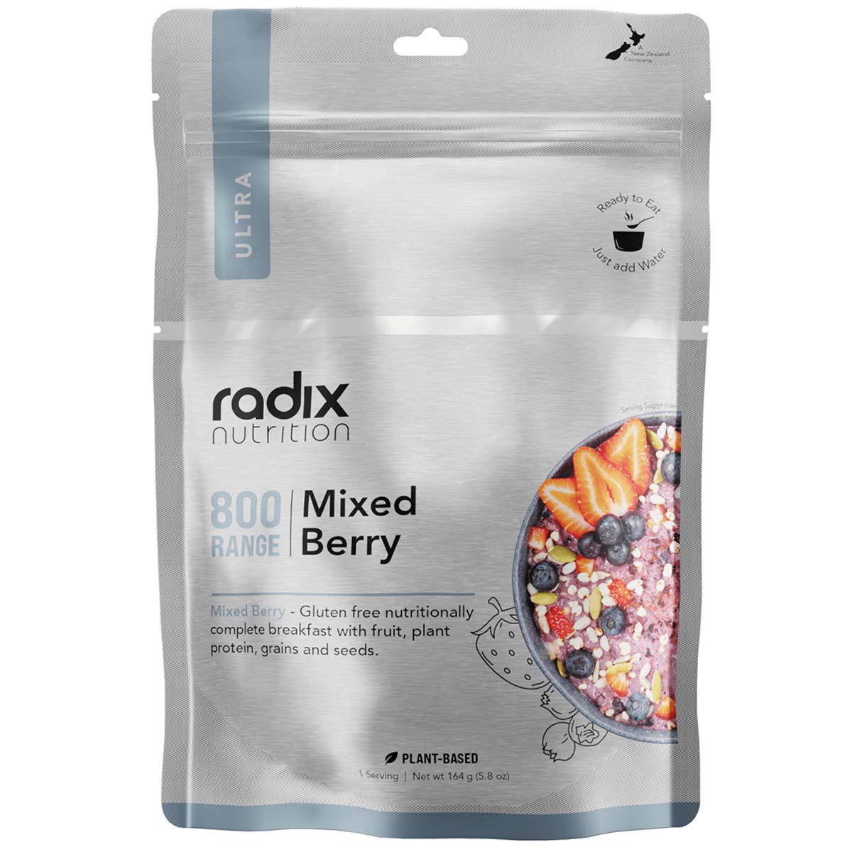 Radix Nutrition Freeze-Dried Meal Mixed Berry Breakfast 400kcal / 800kcal - Image 3