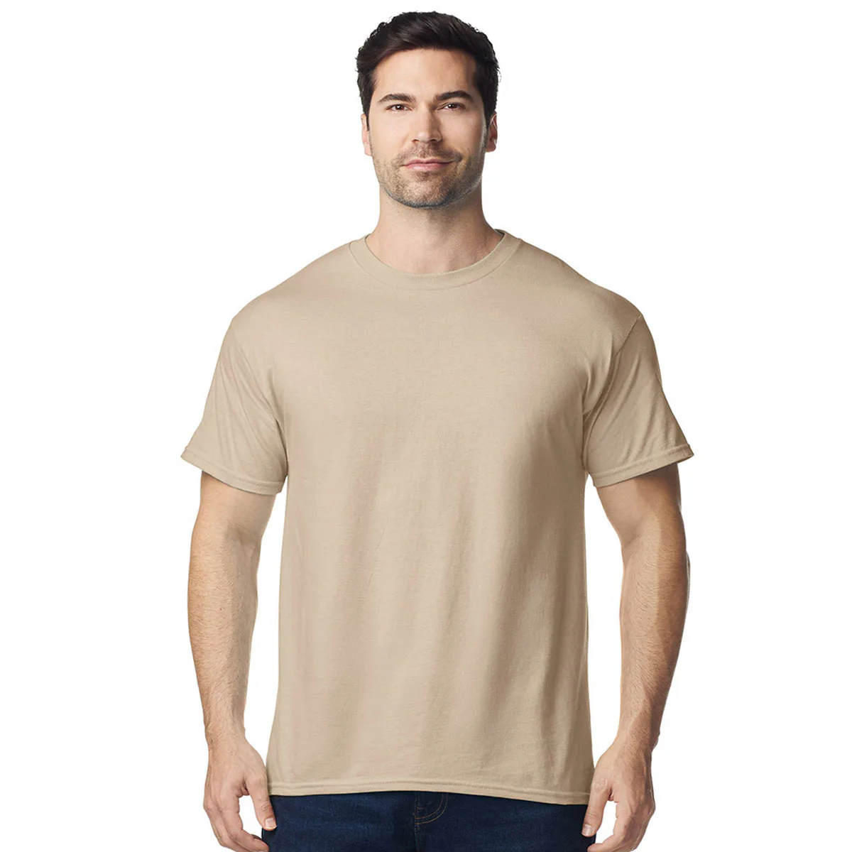 Sand Army Cotton T-Shirt - Image 2