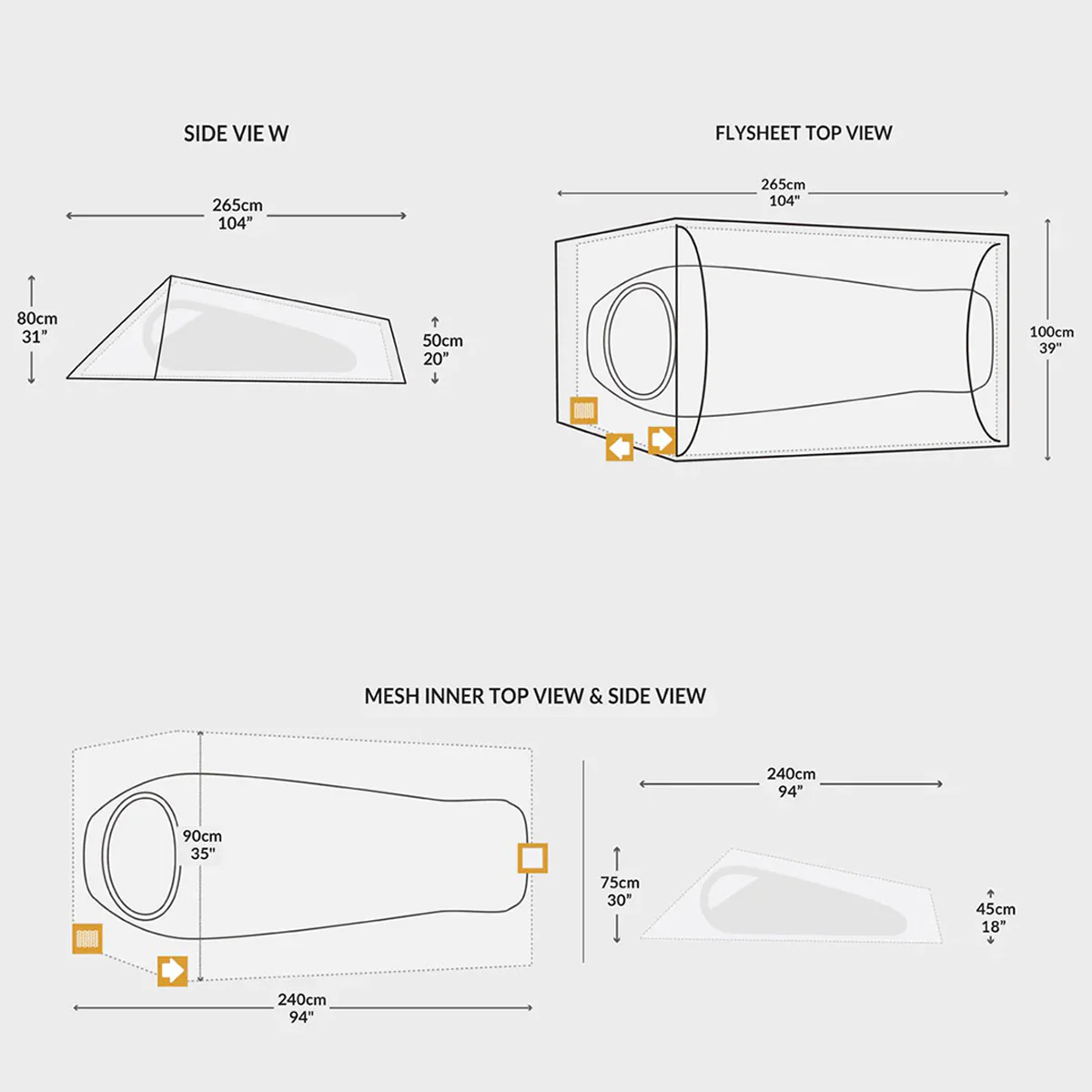 Snugpak Ionosphere IX - 1 Person Tent Olive - Image 4
