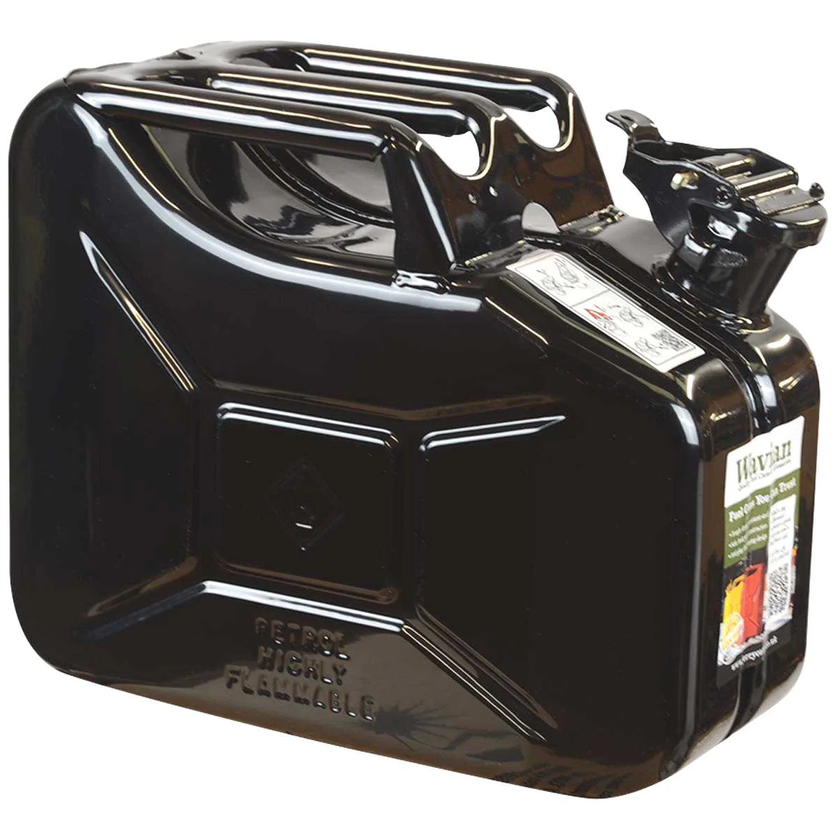 Wavian NATO Steel Jerry Can 10L Black - Image 3