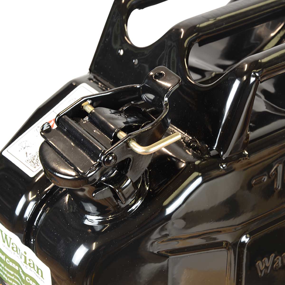 Wavian NATO Steel Jerry Can 10L Black - Image 4