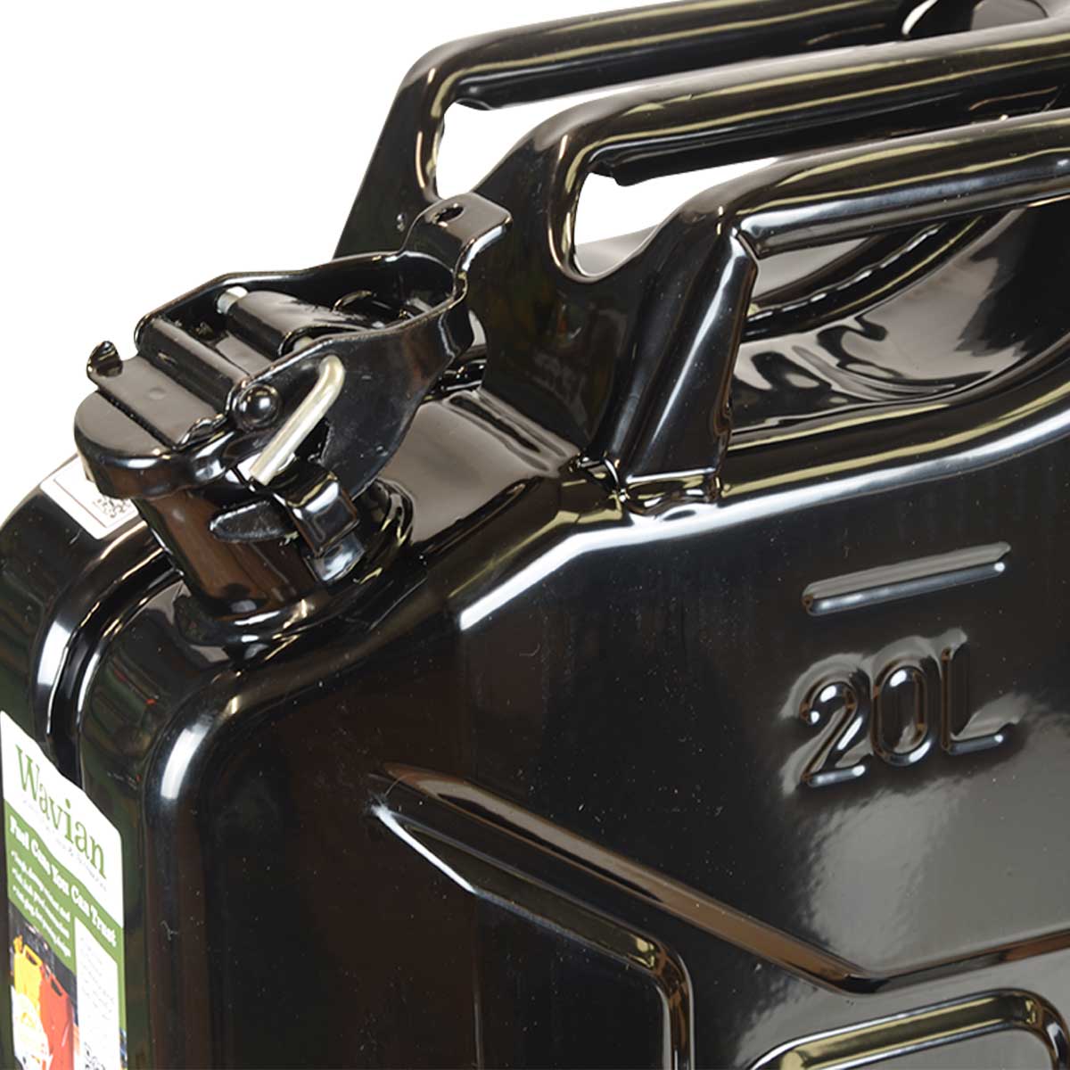 Wavian NATO Steel Jerry Can 20L Black - Image 4