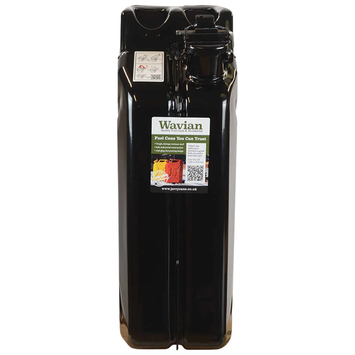 Wavian NATO Steel Jerry Can 20L Black - Image 5