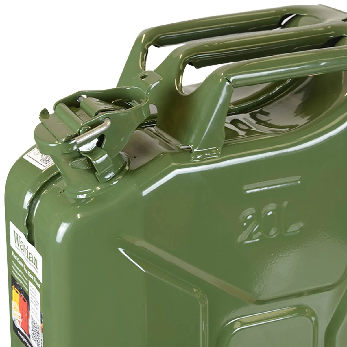 Wavian NATO Steel Jerry Can 20L Khaki Green - Image 4