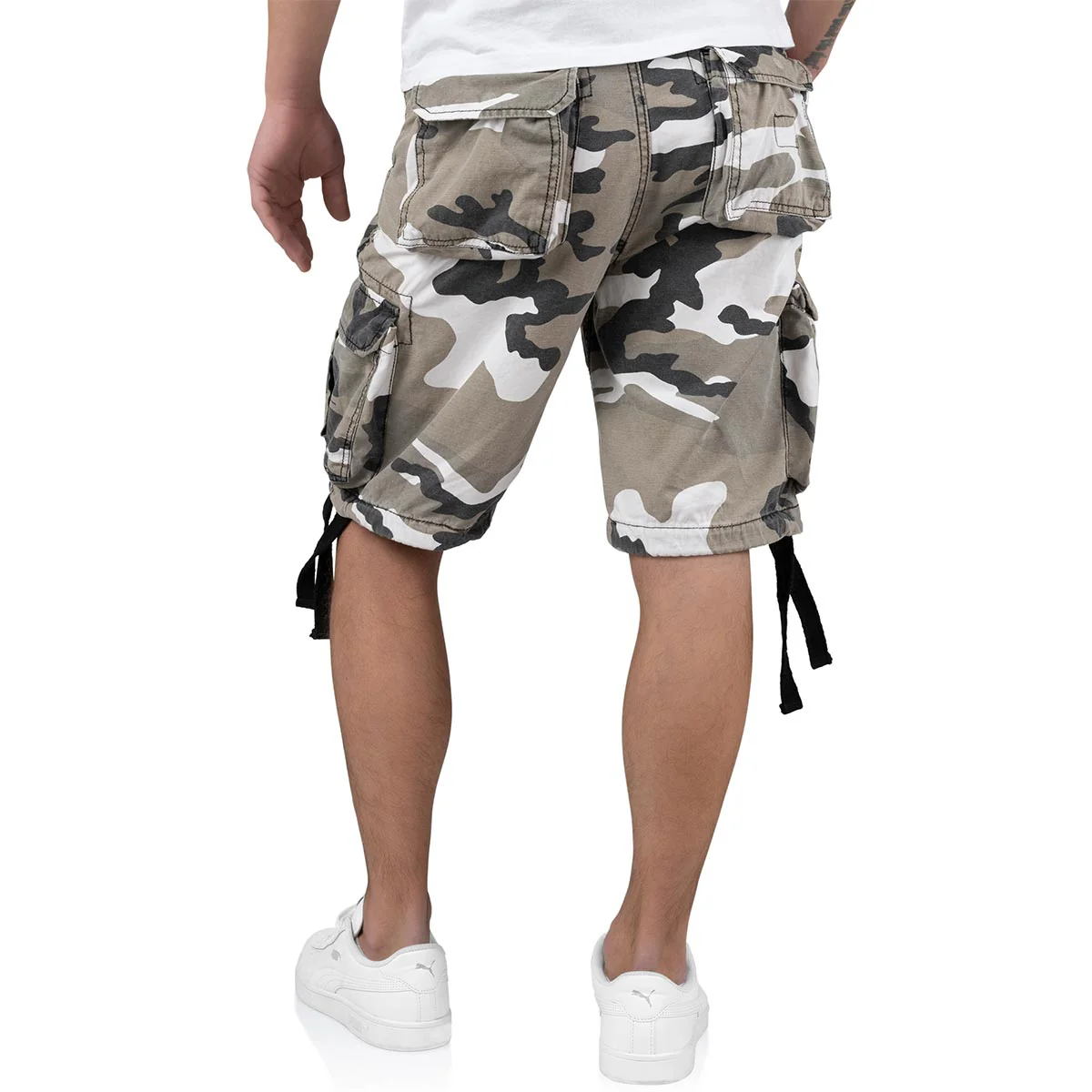 Surplus Airborne Vintage Shorts Urban Camo - Image 3