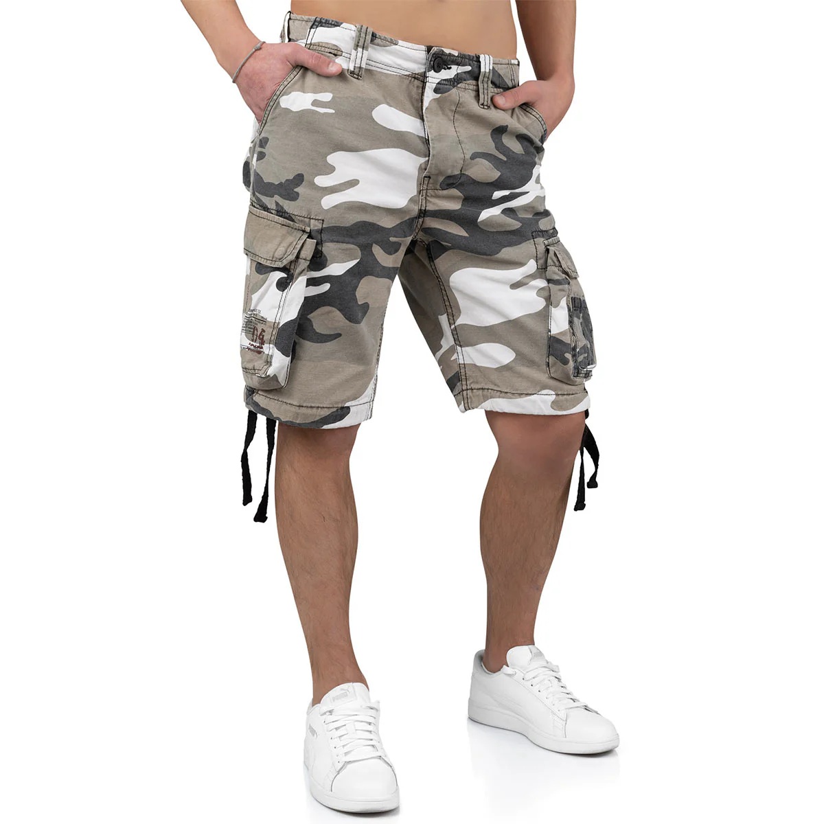 Surplus Airborne Vintage Shorts Urban Camo - Image 4