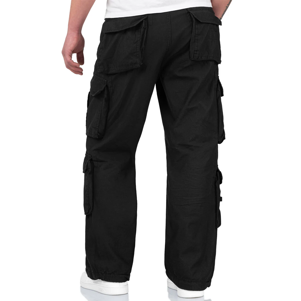 Surplus Airborne Vintage Trousers Black - Image 4