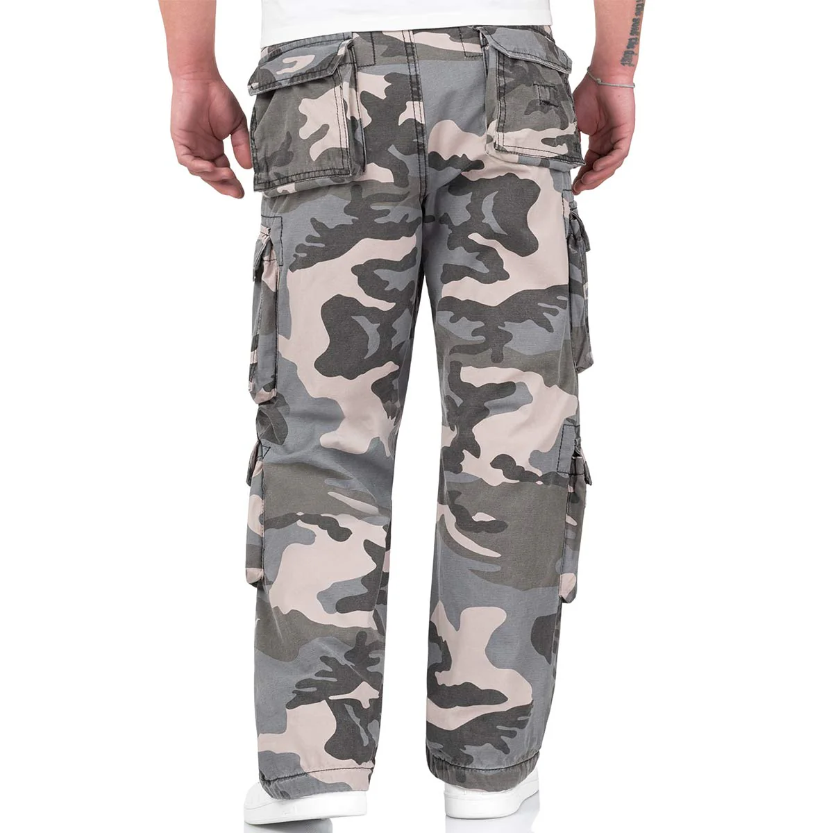 Surplus Airborne Vintage Trousers Night Camo - Image 3