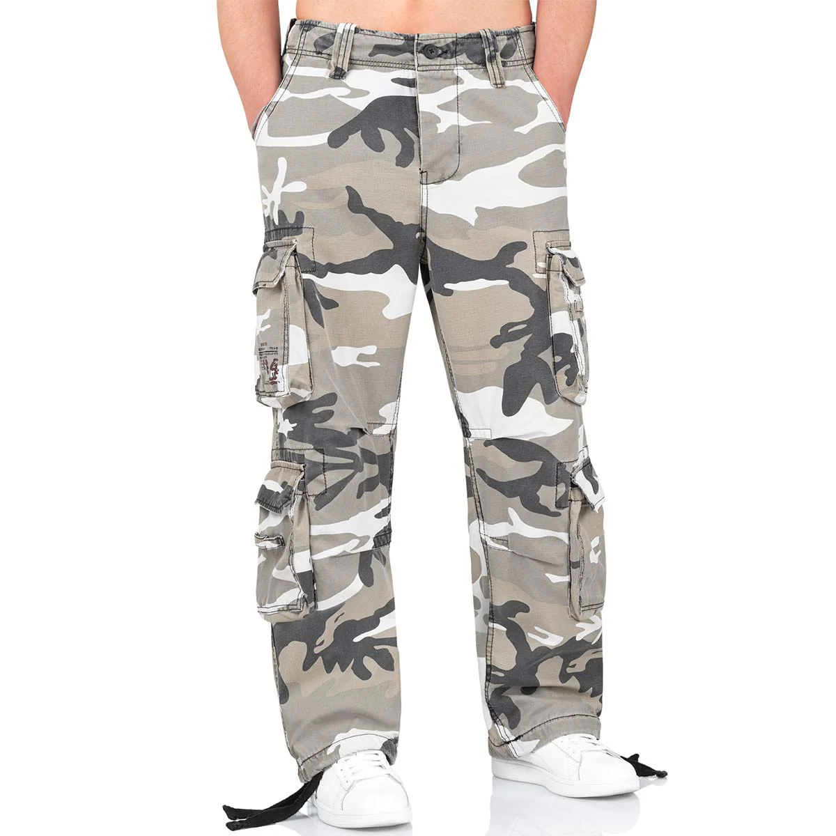 Surplus Airborne Vintage Trousers Urban Camo - Image 4