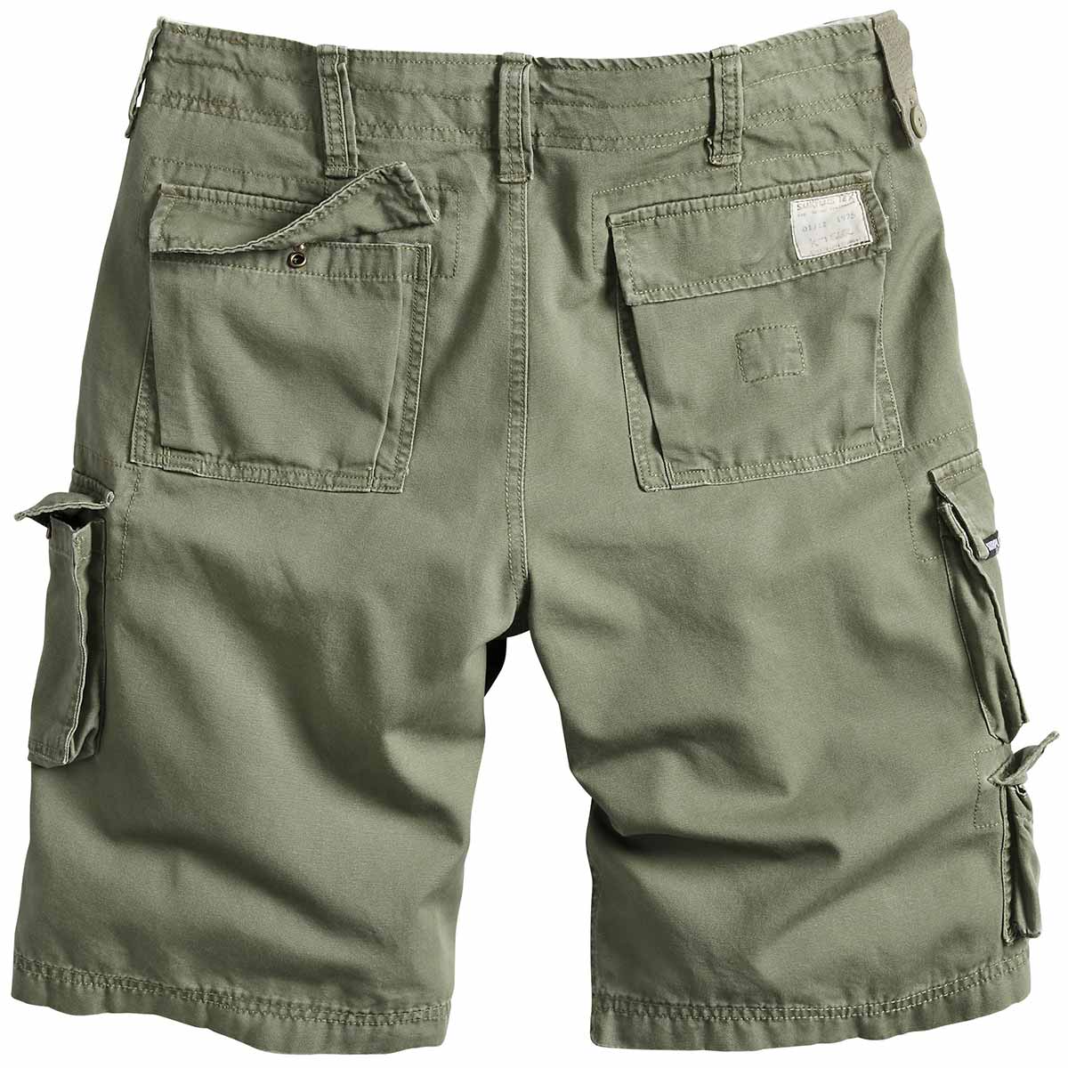 Surplus Mens Trooper Shorts Olive Green - Image 3
