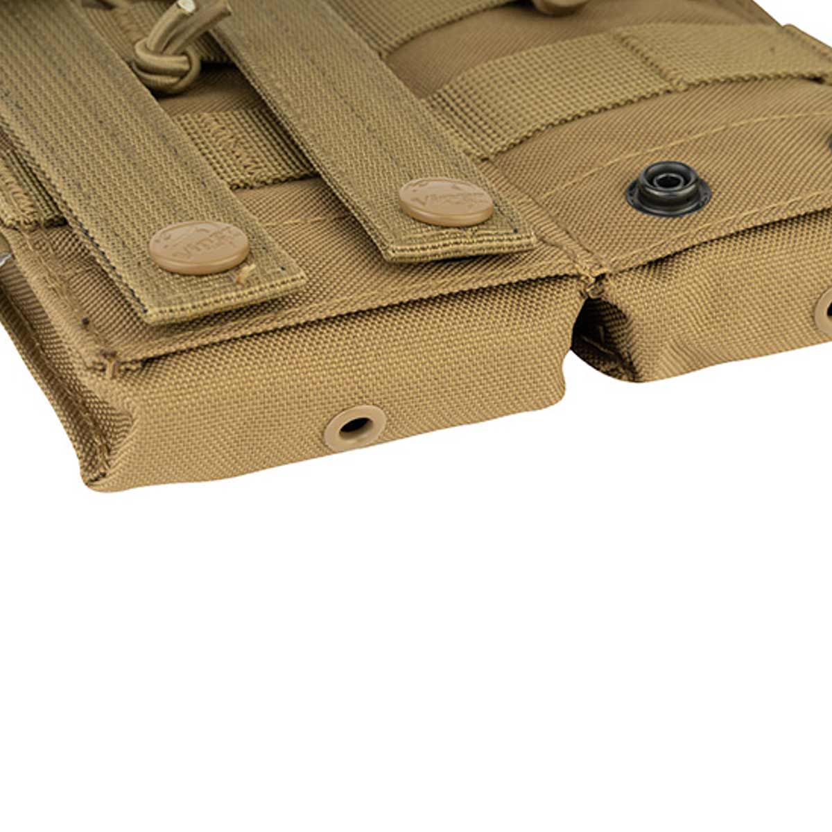 Viper Quick Release MOLLE Double Mag Pouch Coyote - Image 5