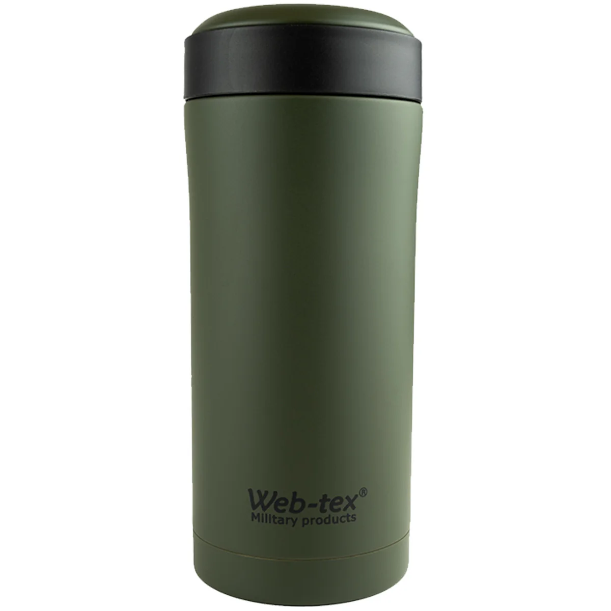 Web-Tex Ammo Pouch Flask Stainless Steel Green